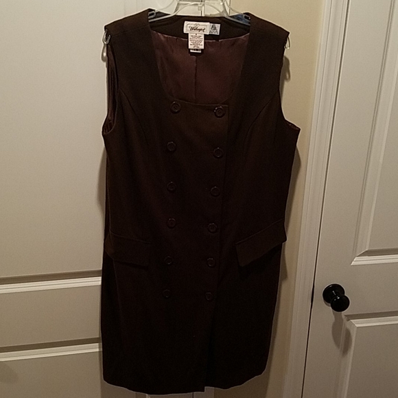 Worthington Dresses & Skirts - Vintage Worthington brown wool dress